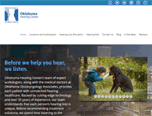 Tablet Screenshot of okhc.org